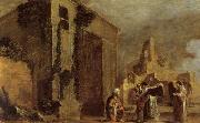 BRAMER, Leonaert Abraham and the Three Angels china oil painting reproduction